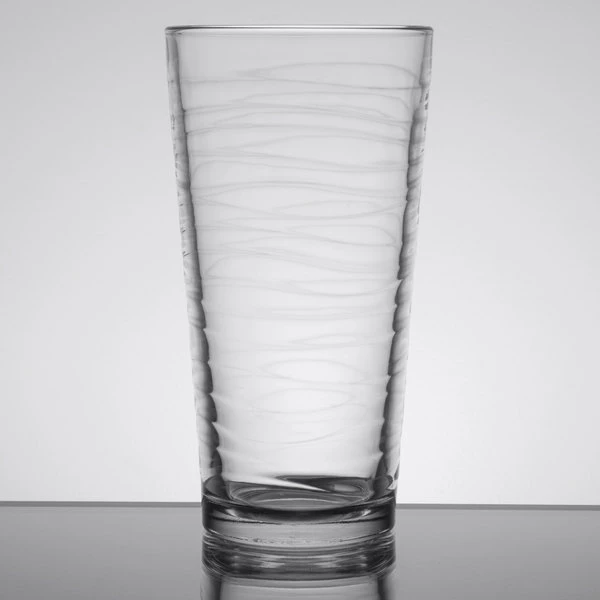 Libbey 15646 Casual Coolers 20 Oz. Wavy Cooler Glass - 12/Case 2 Libbey 15646 Casual Coolers 20 Oz. Wavy Cooler Glass - 12/Case - Image 2