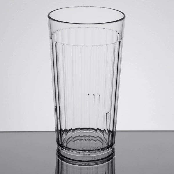 Carlisle 111207 Bistro 12 Oz. Clear SAN Plastic Tumbler - 12/Case 2 Carlisle 111207 Bistro 12 Oz. Clear SAN Plastic Tumbler - 12/Case - Image 2